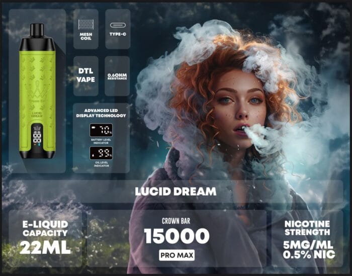 Al Fakher Crown Bar 15000 Puffs Disposable Vape Best Vape Shop In Dubai Vape Shop Near Me 35