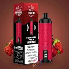 Al Fakher Strawberry Punch Disposable Vape 8000 Puffs Crown Bar Best Vape Shop In Dubai Vape Shop Near Me 2