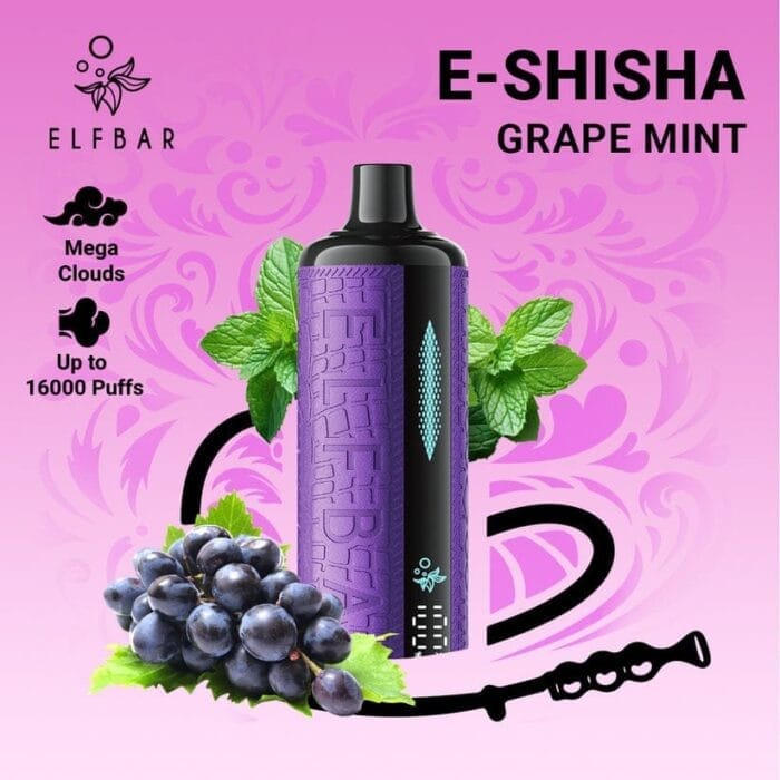 Elf Bar E Shisha 16000 Puffs Disposable Vape Dtl In Uae Best Vape Shop In Dubai Vape Shop Near Me 4