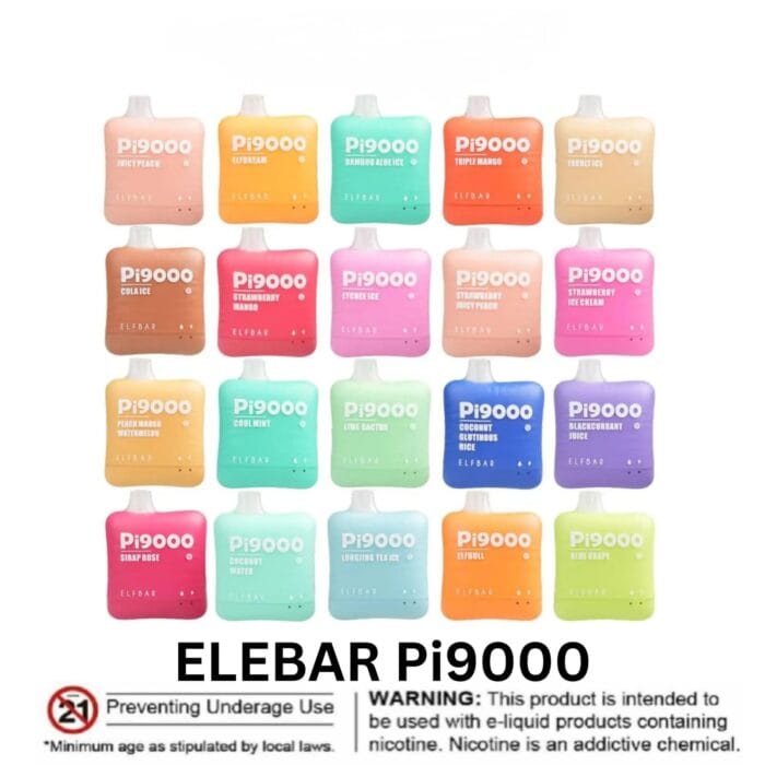 Elfbar Pi9000 Puffs Disposable Vape Best Vape Shop In Dubai Vape Shop Near Me