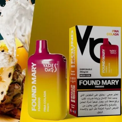Found Mary Fm5800 Puffs Disposable Vape 2 Nicotine By Vape Bar Best Vape Shop In Dubai Vape Shop Near Me 2