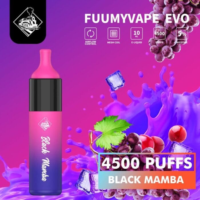 Fuumy Vape Evo 4500 Disposable Best Vape Shop In Dubai Vape Shop Near Me