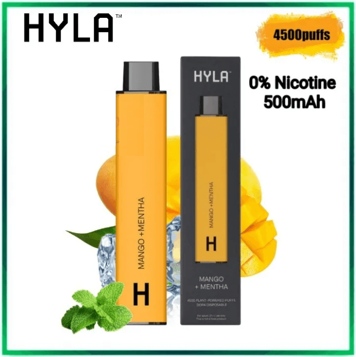 Hyla 4500 Zero Nicotine Disposable Vape Best Vape Shop In Dubai Vape Shop Near Me 5