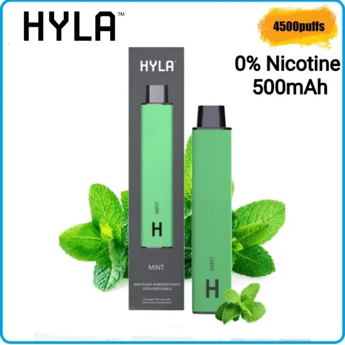 Hyla 4500 Zero Nicotine Disposable Vape Best Vape Shop In Dubai Vape Shop Near Me 6