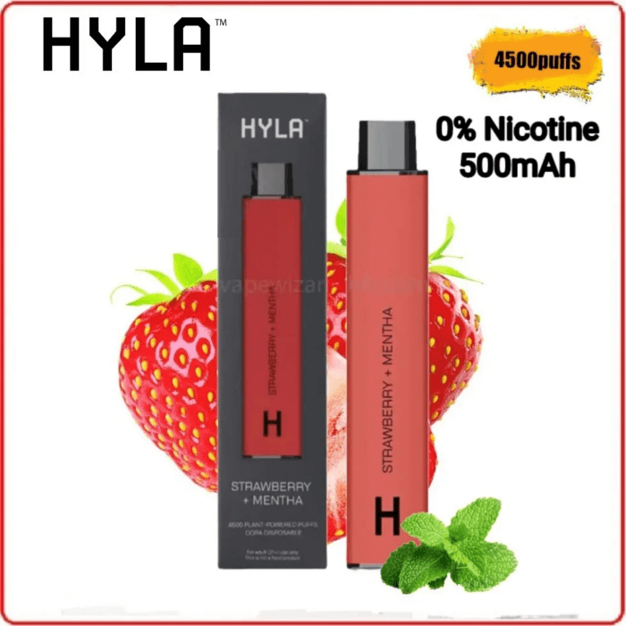 Hyla 4500 Zero Nicotine Disposable Vape Best Vape Shop In Dubai Vape Shop Near Me 8