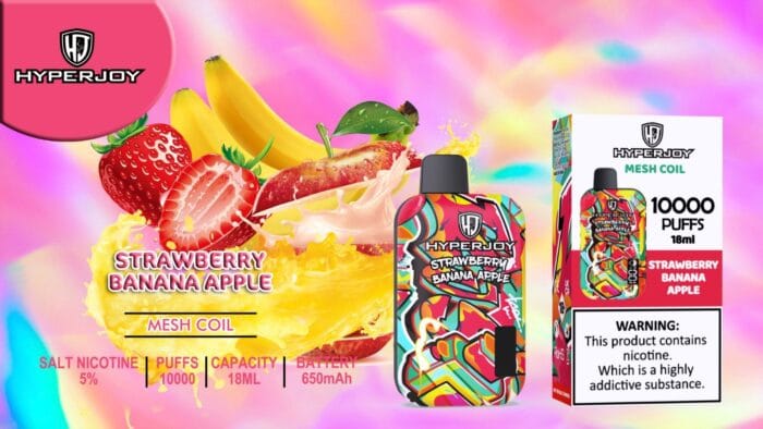 Hyperjoy 10000 Vape Puffs Disposable Best Vape Shop In Dubai Vape Shop Near Me 5