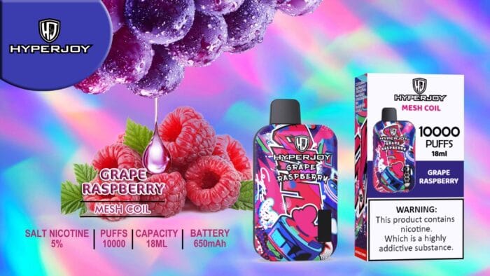 Hyperjoy 10000 Vape Puffs Disposable Best Vape Shop In Dubai Vape Shop Near Me 7