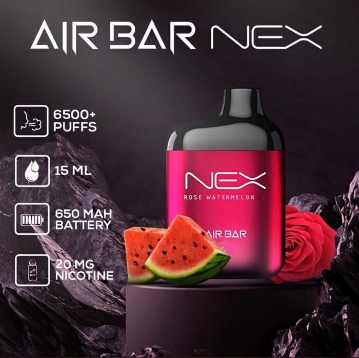 Impressive Air Bar Nex Disposable Vape Device 6500 Puffs Best Vape Shop In Dubai Vape Shop Near Me 2