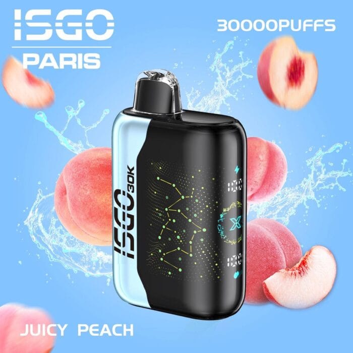 Isgo Bar Paris X 30000 Puffs 50Mg Disposable Vape Best Vape Shop In Dubai Vape Shop Near Me 10