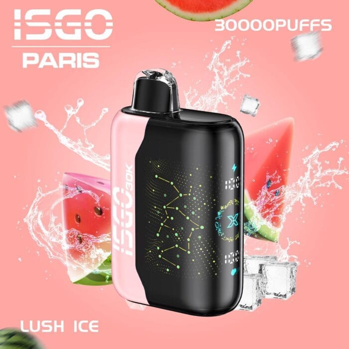 Isgo Bar Paris X 30000 Puffs 50Mg Disposable Vape Best Vape Shop In Dubai Vape Shop Near Me 6