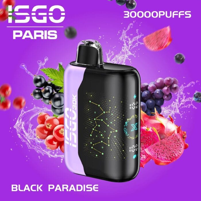 Isgo Bar Paris X 30000 Puffs 50Mg Disposable Vape Best Vape Shop In Dubai Vape Shop Near Me 8