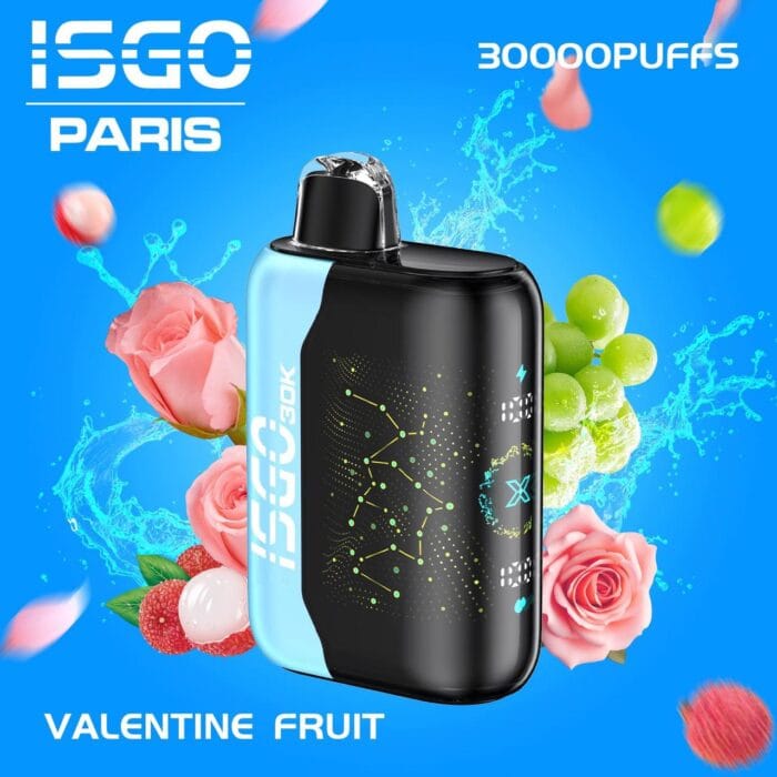 Isgo Bar Paris X 30000 Puffs 50Mg Disposable Vape Best Vape Shop In Dubai Vape Shop Near Me 9