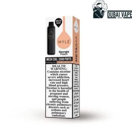 Myle Meta Bar 2500 Puffs 20mg Disposable Best Vape Shop In Dubai Vape Shop Near Me 2