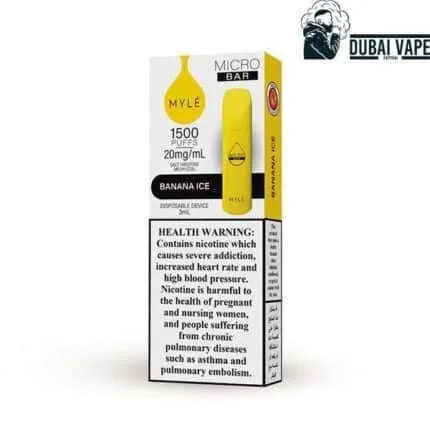Dubai Vape Store - Best Vape Shop in Dubai UAE! 109 Myle Micro Bar 1500 Puffs Disposable Best Vape Shop In Dubai Vape Shop Near Me 2
