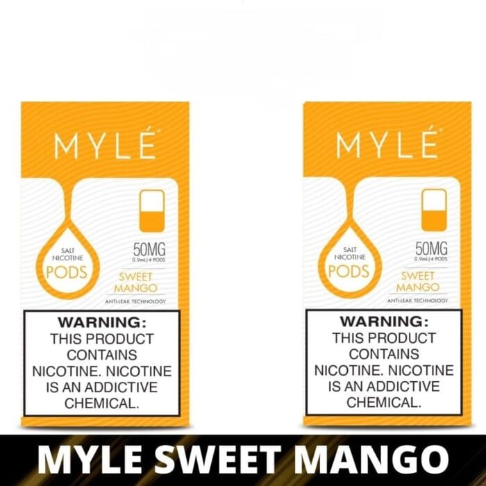 Myle V4 Pods Sweet Mango In Dubai Best Vape Shop In Dubai Vape Shop Near Me