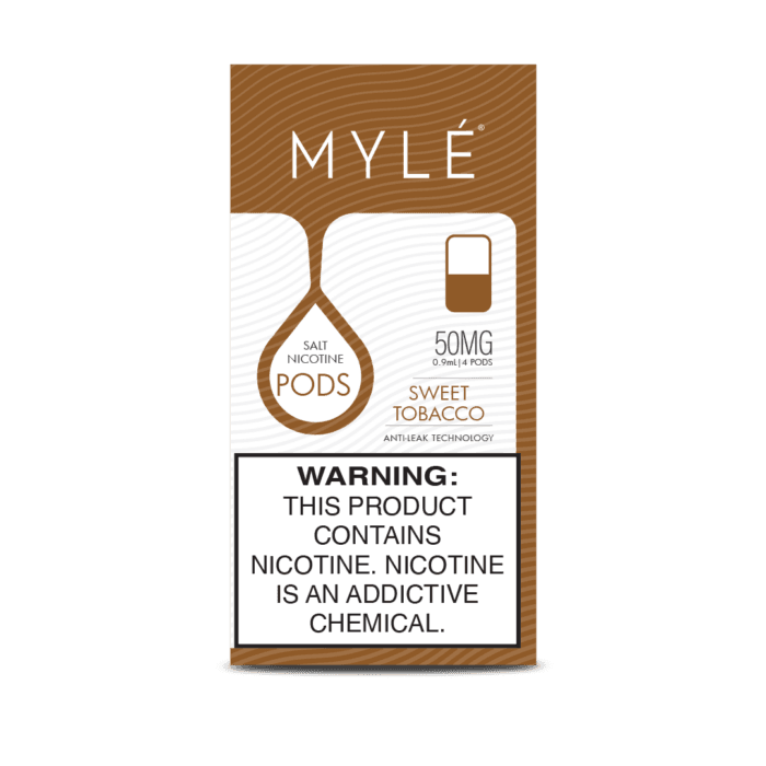 Myle V4 Pods Sweet Tobacco Flavor 50Mg In Uae Best Vape Shop In Dubai Vape Shop Near Me