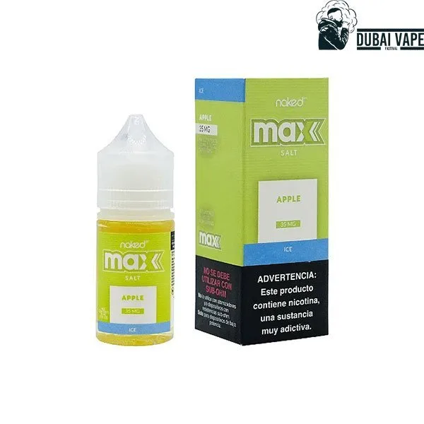 Naked Max 30ml Liquid 35mg Saltnic Best Vape Shop In Dubai Vape Shop Near Me