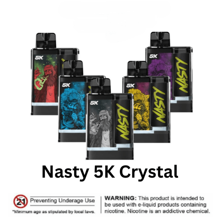 Nasty 5K Crystal Disposable 5000 Vape Best Vape Shop In Dubai Vape Shop Near Me