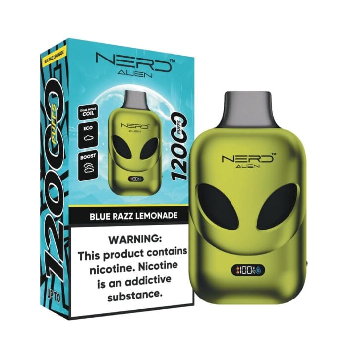 Nerd Alien 12000 Puff Best Vape Shop In Dubai Vape Shop Near Me 2