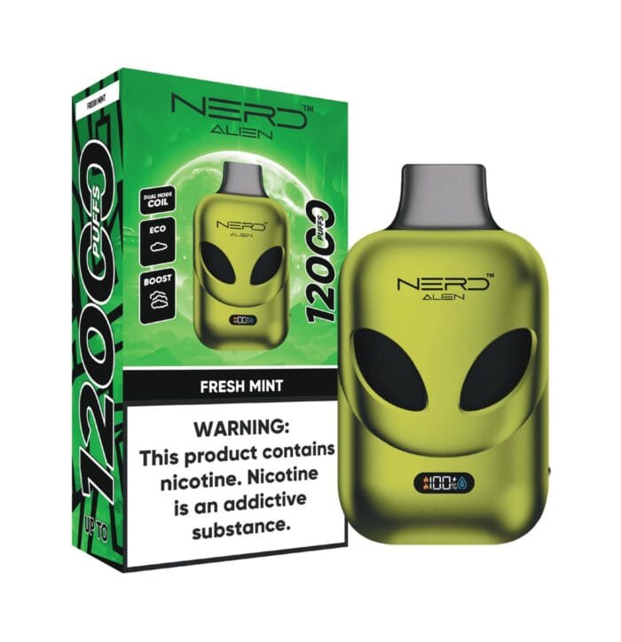 Nerd Alien 12000 Puff Best Vape Shop In Dubai Vape Shop Near Me 8