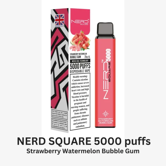 Nerd Square 5000 Puffs Disposable Best Vape Shop In Dubai Vape Shop Near Me 10