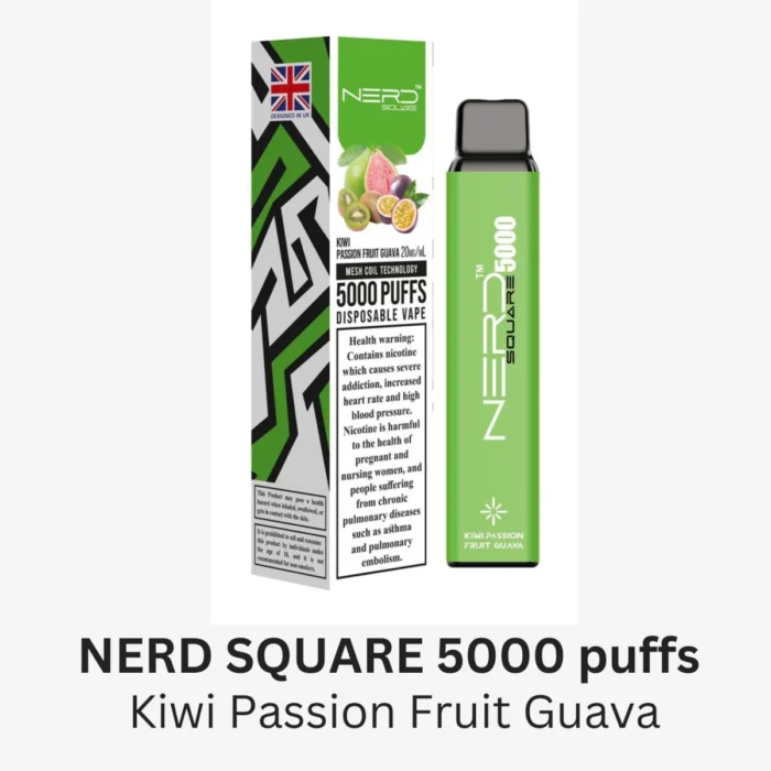 Nerd Square 5000 Puffs Disposable Best Vape Shop In Dubai Vape Shop Near Me 4