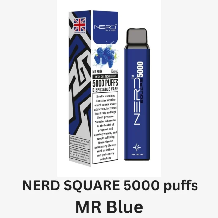 Nerd Square 5000 Puffs Disposable Best Vape Shop In Dubai Vape Shop Near Me 6