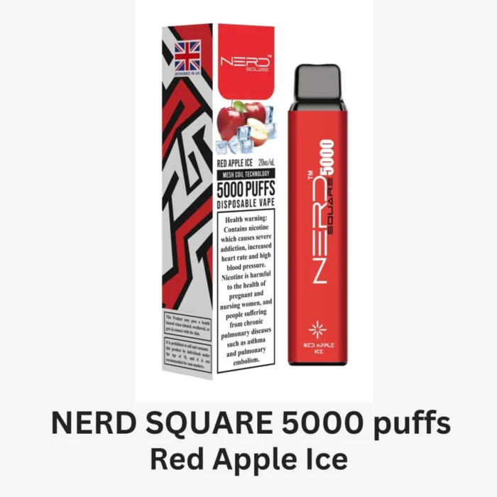 Nerd Square 5000 Puffs Disposable Best Vape Shop In Dubai Vape Shop Near Me 9