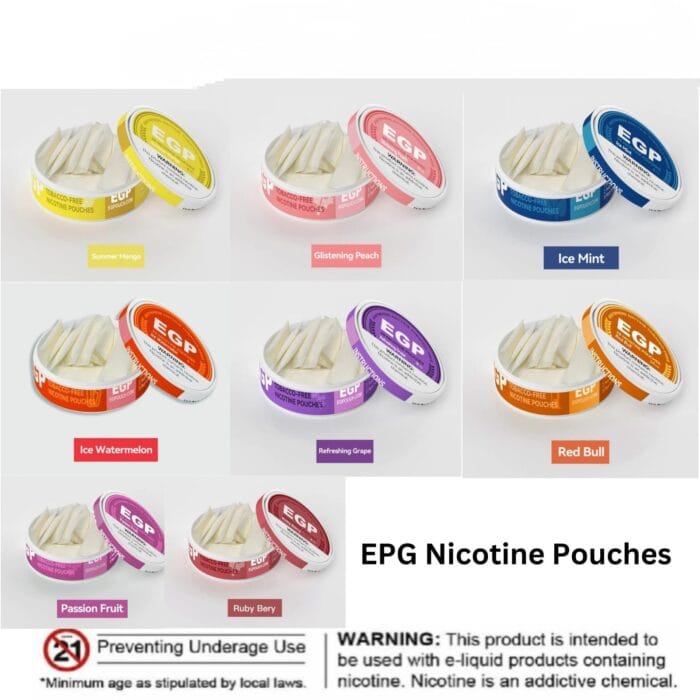 New Epg Nicotine Pouches Best Vape Shop In Dubai Vape Shop Near Me