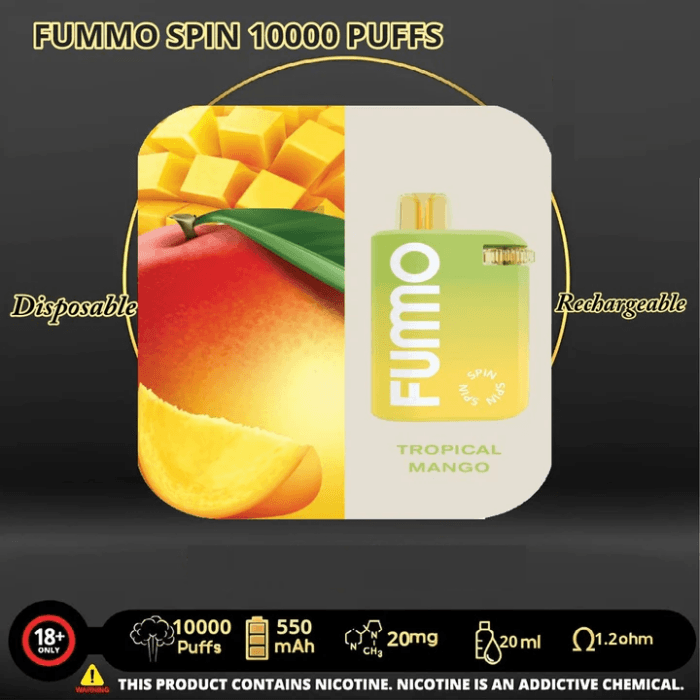 New Fummo Spin 10000 Disposable Vape Best Vape Shop In Dubai Vape Shop Near Me 12