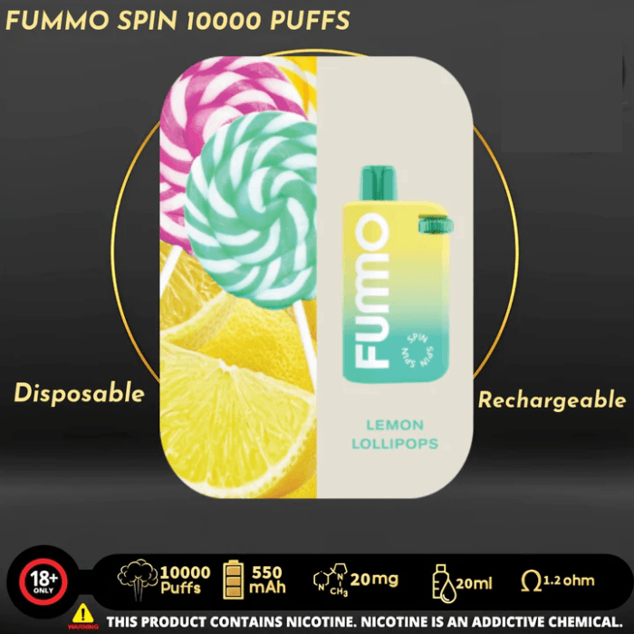 New Fummo Spin 10000 Disposable Vape Best Vape Shop In Dubai Vape Shop Near Me 7