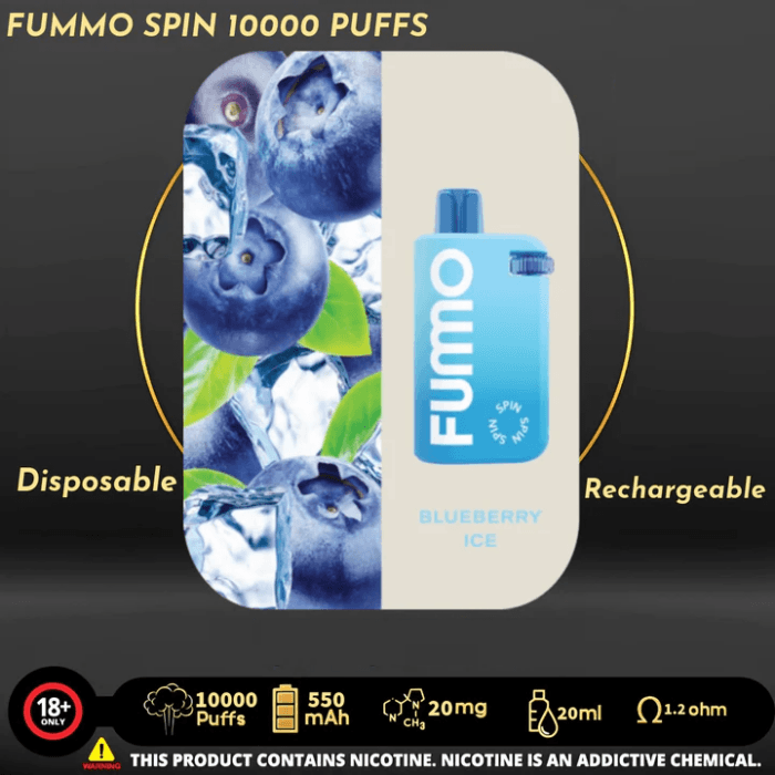 New Fummo Spin 10000 Disposable Vape Best Vape Shop In Dubai Vape Shop Near Me