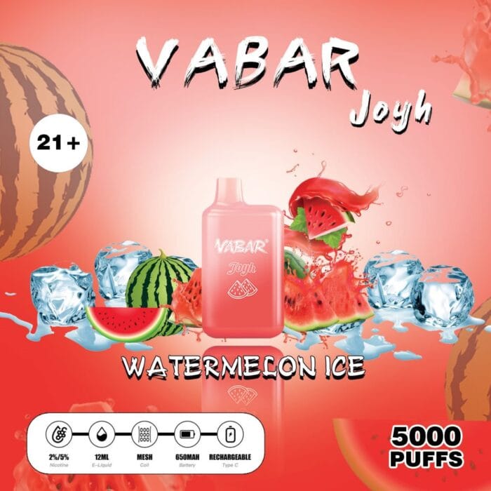 New Vabar Joyh 5000 Puffs Disposable Vape Best Vape Shop In Dubai Vape Shop Near Me 8