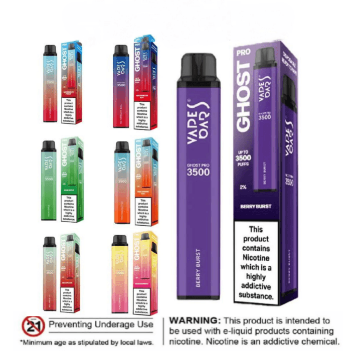 New Vape Bar Ghost Pro 3500 Puffs Disposable Vape Best Vape Shop In Dubai Vape Shop Near Me