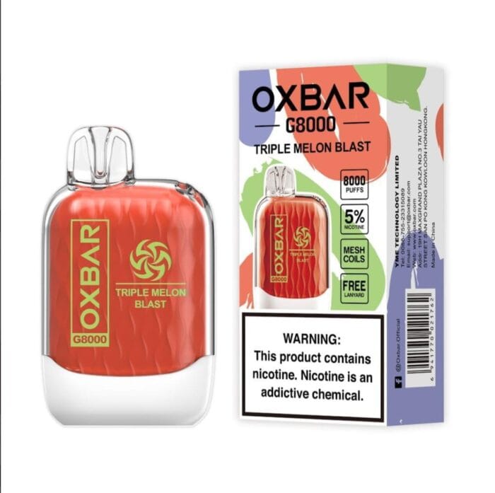 Oxbar G8000 Puffs Disposable Vape Best Vape Shop In Dubai Vape Shop Near Me 2