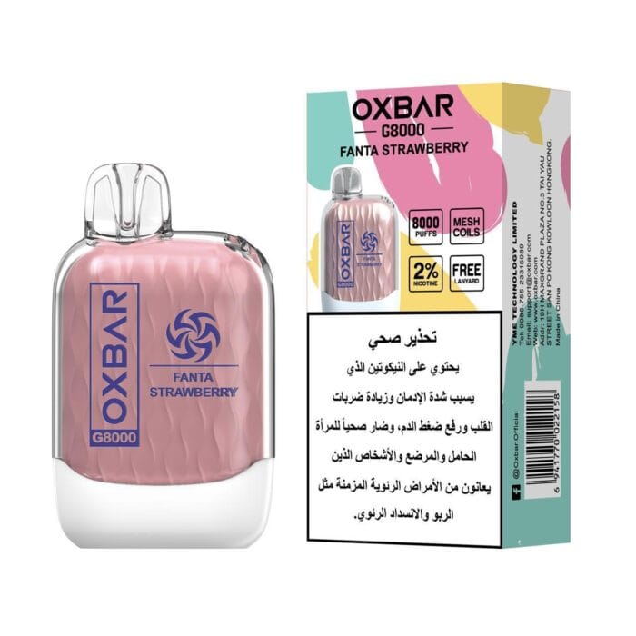 Oxbar G8000 Puffs Disposable Vape Best Vape Shop In Dubai Vape Shop Near Me 27