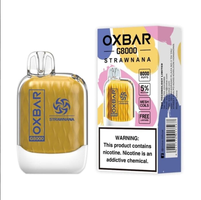 Oxbar G8000 Puffs Disposable Vape Best Vape Shop In Dubai Vape Shop Near Me 5