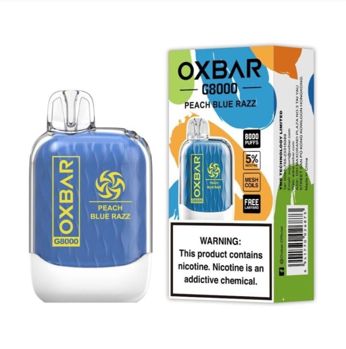 Oxbar G8000 Puffs Disposable Vape Best Vape Shop In Dubai Vape Shop Near Me 7