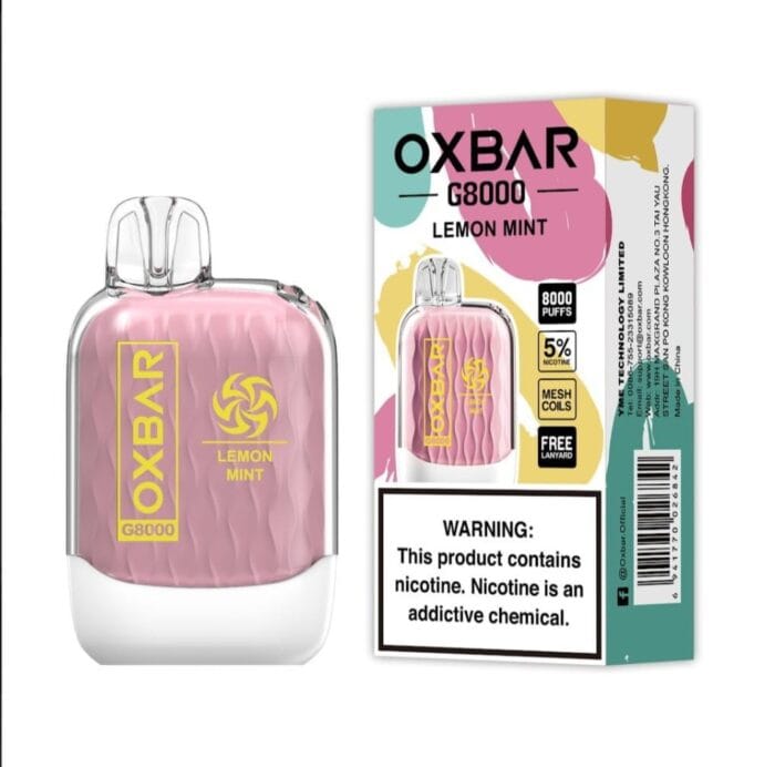 Oxbar G8000 Puffs Disposable Vape Best Vape Shop In Dubai Vape Shop Near Me 9