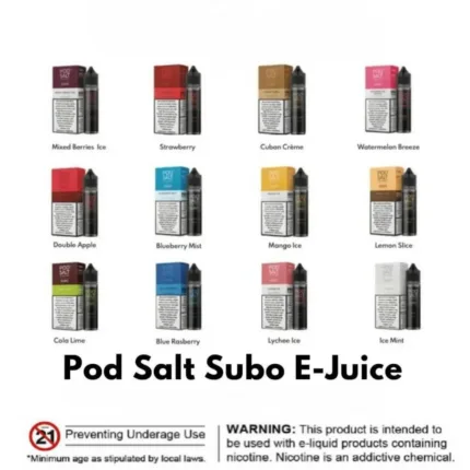 Pod Salt Subo Eliquid Vape 3mg 50ml Best Vape Shop In Dubai Vape Shop Near Me