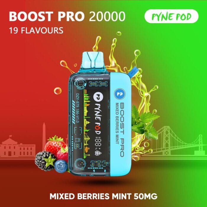 Pyne Pod Boost Pro 20000 Puffs Disposable Best Vape Shop In Dubai Vape Shop Near Me 19