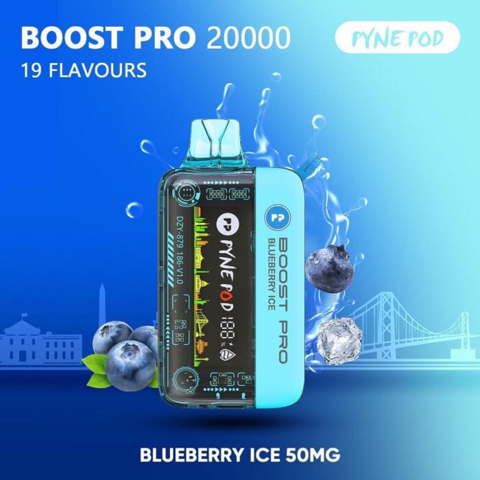 Pyne Pod Boost Pro 20000 Puffs Disposable Best Vape Shop In Dubai Vape Shop Near Me 2