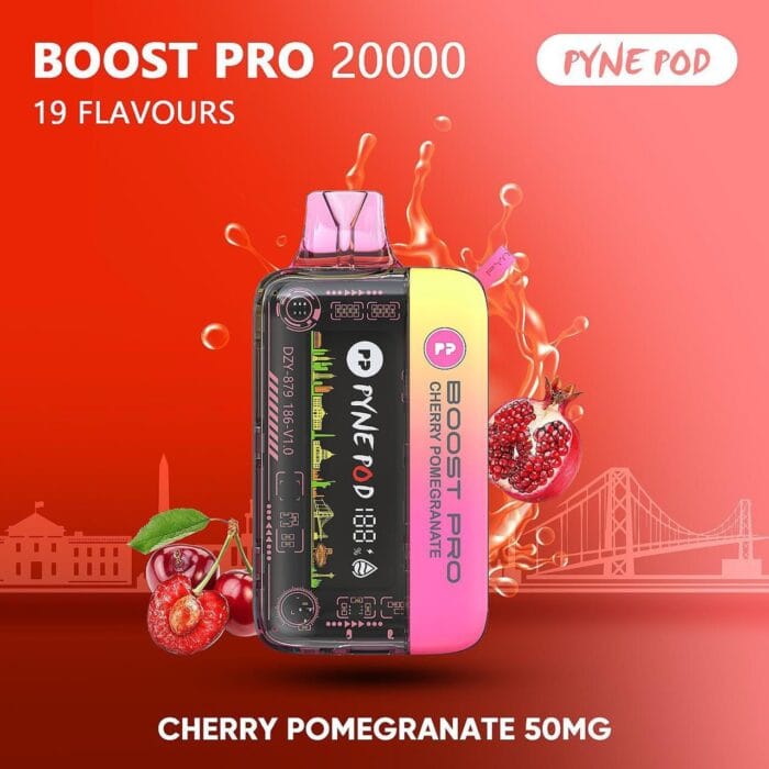 Pyne Pod Boost Pro 20000 Puffs Disposable Best Vape Shop In Dubai Vape Shop Near Me 20