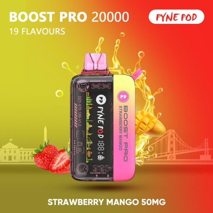 Pyne Pod Boost Pro 20000 Puffs Disposable Best Vape Shop In Dubai Vape Shop Near Me 21