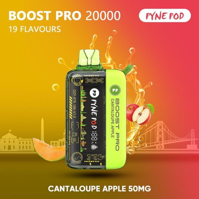 Pyne Pod Boost Pro 20000 Puffs Disposable Best Vape Shop In Dubai Vape Shop Near Me 3