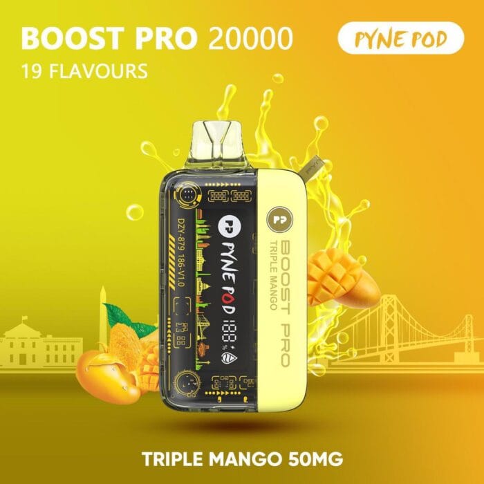 Pyne Pod Boost Pro 20000 Puffs Disposable Best Vape Shop In Dubai Vape Shop Near Me 8