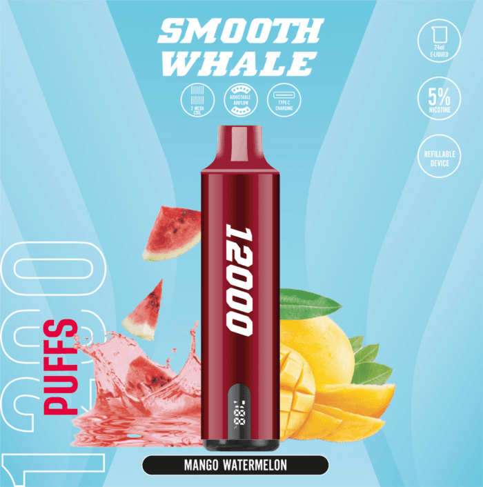 Smooth Whale 12000 Puffs Disposable Vape Best Vape Shop In Dubai Vape Shop Near Me 7