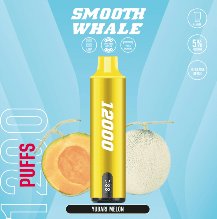 Smooth Whale 12000 Puffs Disposable Vape Best Vape Shop In Dubai Vape Shop Near Me