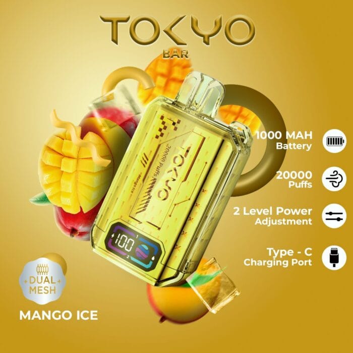 Tokyo Bar 20000 Puffs Disposable Vape 50Mg Best Vape Shop In Dubai Vape Shop Near Me 10