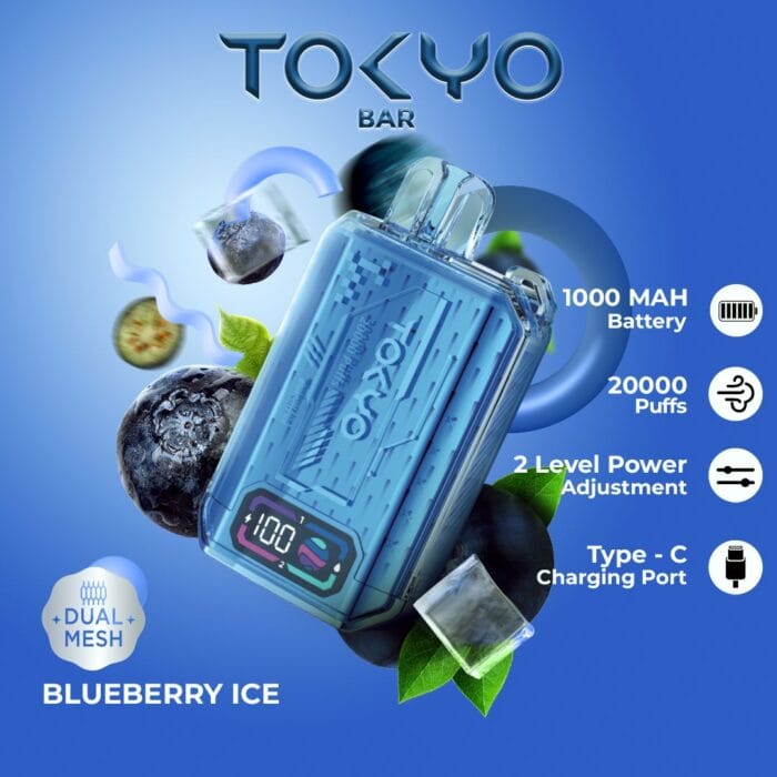 Tokyo Bar 20000 Puffs Disposable Vape 50Mg Best Vape Shop In Dubai Vape Shop Near Me 12